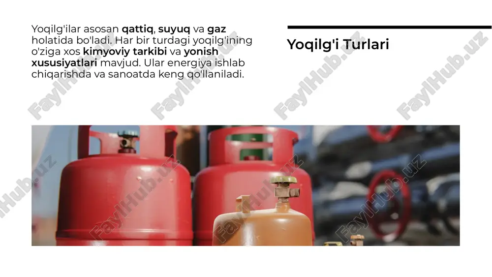 yoqilg'i va uning xossalari, yoqilg'ining yonish jarayonlari - Page 3