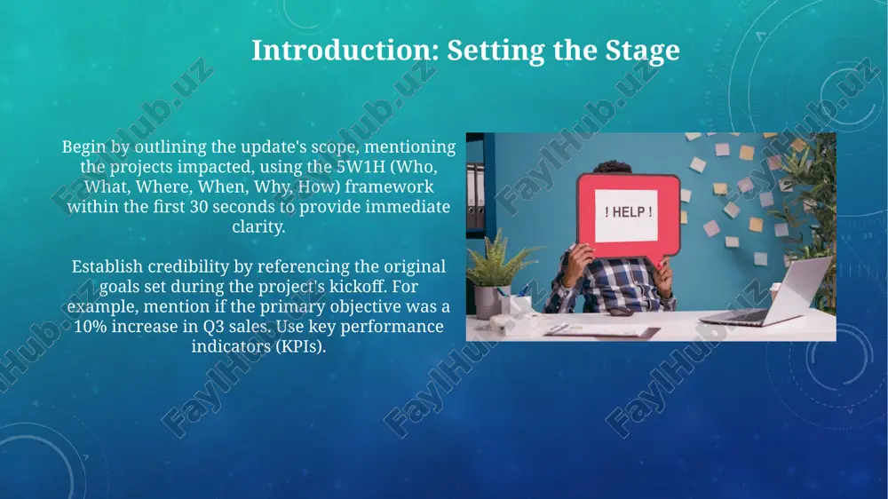seconds before answering. this brief pause allows your 'fight or flight' response time to subside, promoting a calmer demeanor. utilize 'emotional labeling'; name your feelings, for example, 'i understand this is frustrating'. acknowledging negative emotions defuses tension by roughly 25% and signals empathy to the audience. following up after the update within 24-48 hours after, send a concise email summarizing key takeaways from the update meeting. include action items and deadlines for relevant stakeholders. this reinforces accountability. schedule a 15-30 minute follow-up meeting one week later to address lingering questions and gauge progress. monitor the completion rate of the tasks from initial discussions. conclusion: mastering updates & q&a conclude by recapping 2-3 key update points. emphasize the 'so what?' factor, highlighting tangible outcomes achieved through 100% clarity on the presented information. reiterate your availability for follow-up questions, providing contact details. allocate 5-10 minutes post-presentation for individual concerns, ensuring comprehensive assistance. …