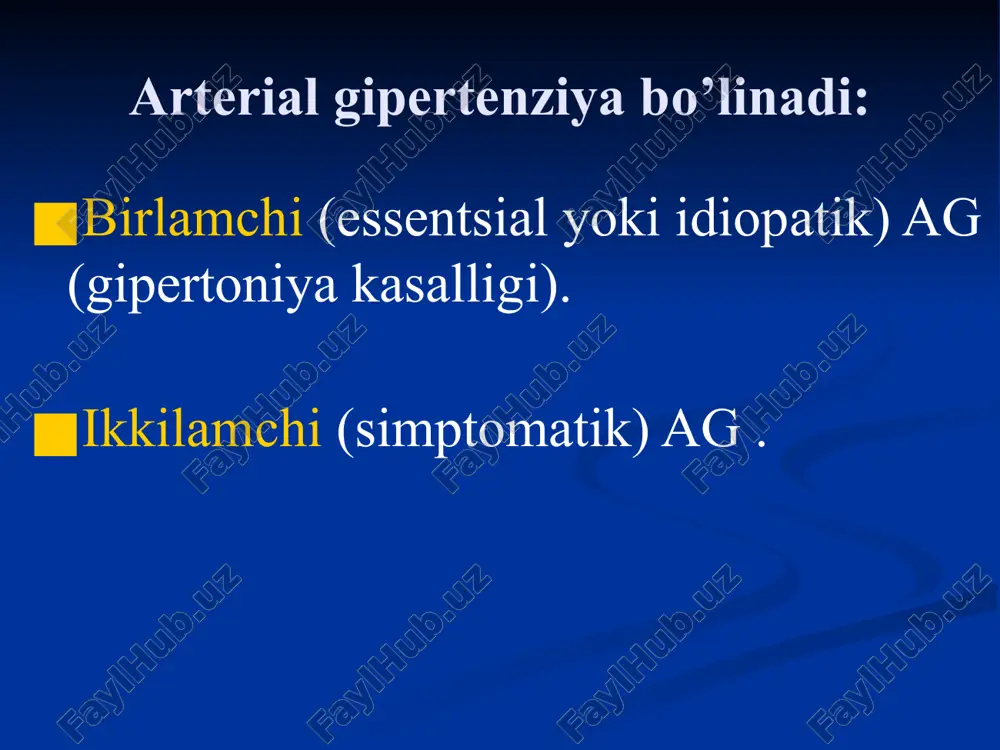 r nifedipin amlodipin isradipin fenilalkilaminlar verapamil benzodiazepinlar diltiazem apf ingibitorlari aktiv shakllari kaptopril lizinopril dori o’tmishdoshlari enalapril ramipril angiotenzin ii retseptorlari blokatorlari bifeniltetrazollar lazortan irbesartan nonbifeniltetrazollar eprosartan nogeterotsiklik blakatorlar valsartan diuretiklar tiazidlar gidroxlortiazid qovuzloq diuretiklari furosemid kaliy saqlovchilar spironolakton image1.png