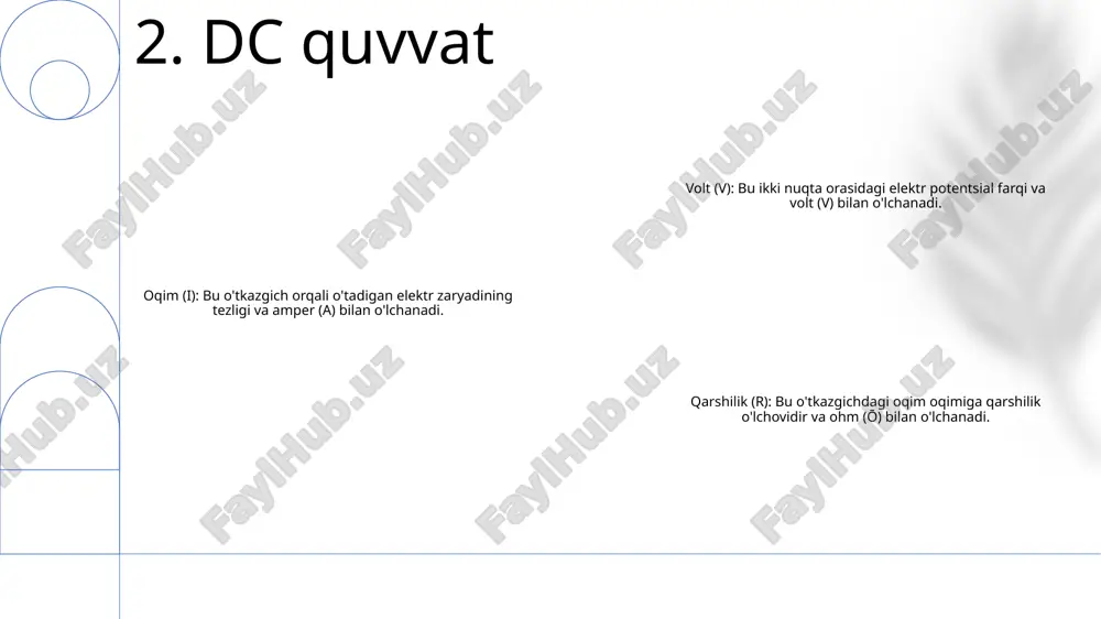 elektr ta'minoti tizimida qo'llaniladigan atamalar va ularning izohlari - Page 3