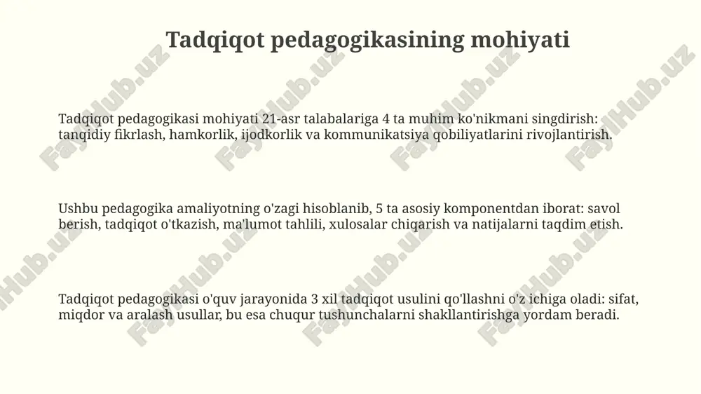tadqiqiy pedagokika va ta'lim amaliyoti - Page 3