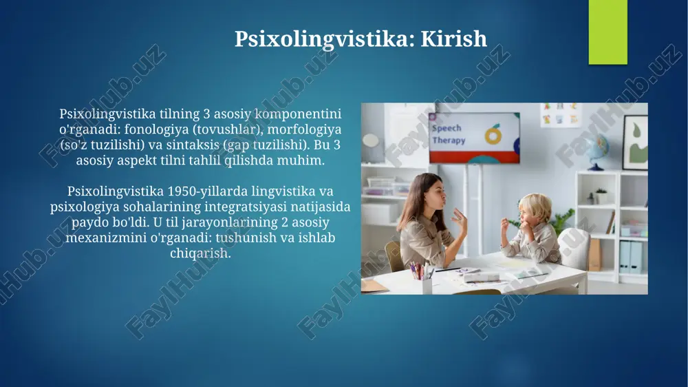 psixolingvistika. bolalar tilining ilk rivojlanish davri. - Page 3