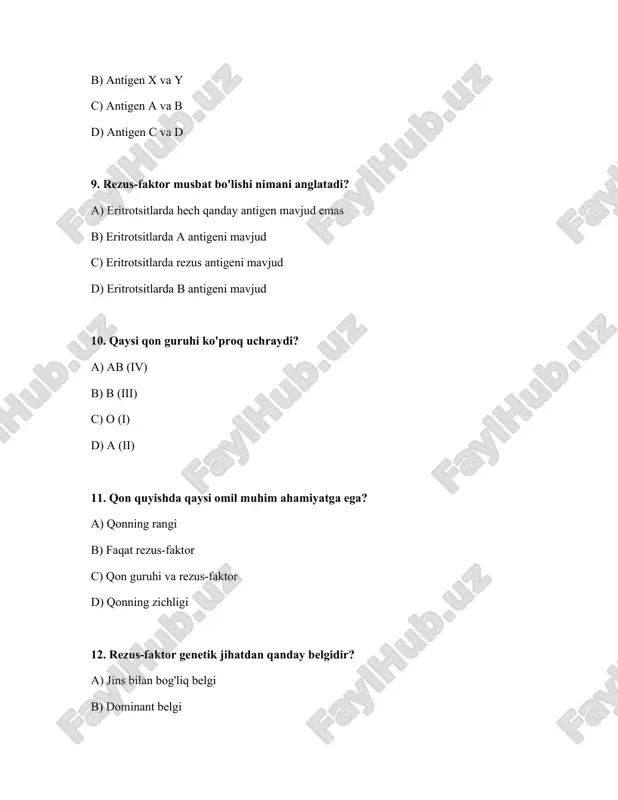 qon guruhi va rezus-faktor - Page 3