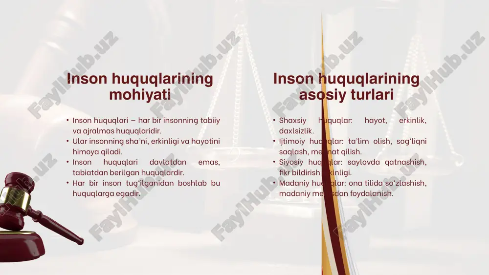 inson huquqlari va jamiyat poydevori - Page 3