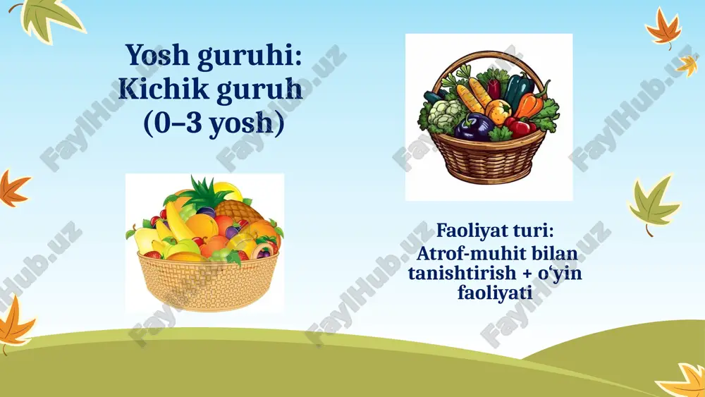 biy hissiyotini oshiradi. tarbiyachi doimo quvnoq, har bir bolaga rag‘batlantiruvchi so‘zlar bilan murojaat qiladi. izoh e’tiboringiz va vaqtingiz uchun raxmat! sizdan yaxshi baho kutaman! 18 image1.png image2.png image3.png image4.png image5.jpeg image6.png image7.png image8.png image9.png image10.png image11.png image12.png image13.png image14.png image15.png image16.png /docprops/thumbnail.jpeg