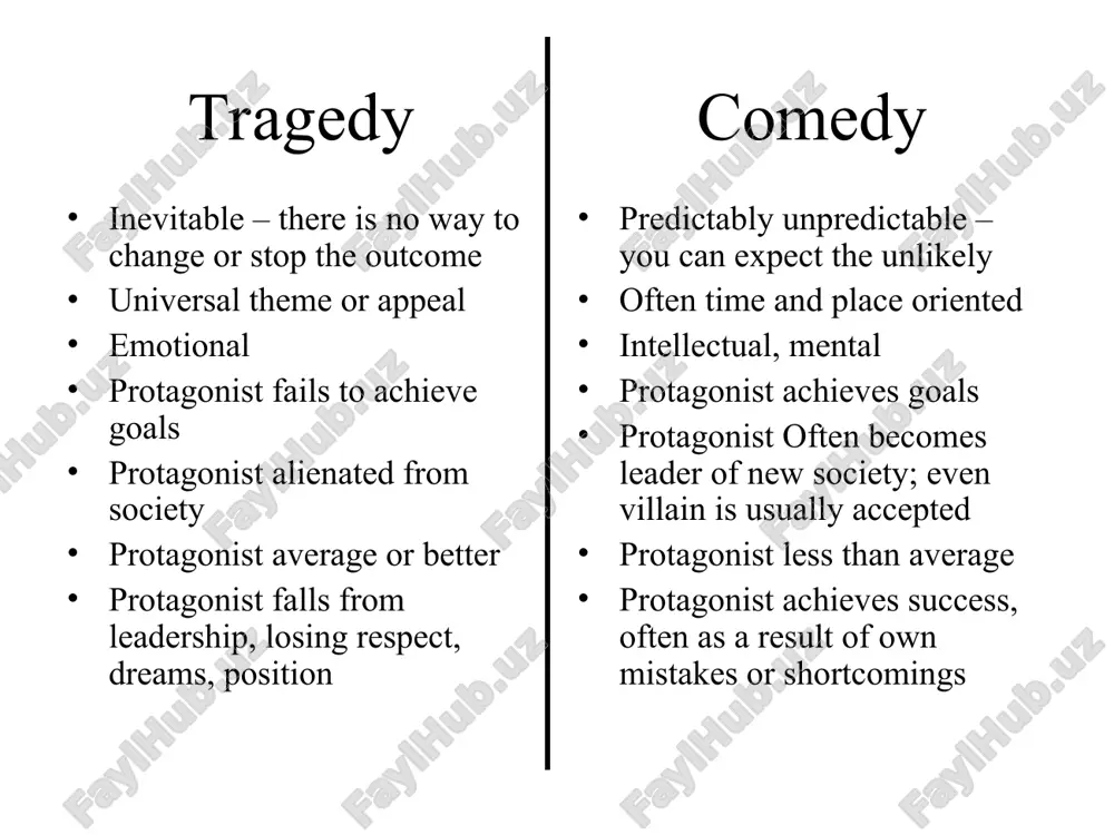 tyles of drama style – the way in which a play is written, acted, and produced representational – audience watching the action through an imaginary fourth wall presentational – audience is recognized as audience and play as a play – actors may speak directly to the audience avant-garde – new or experimental styles of an art form. theatre conventions – special or traditional ways of doing things to convey a particular interpretation styles romanticism – focuses on emotions and imagination example – cyrano debergerac realism – life as it actually is (unpleasant and unhappy) dominant style of the 20th century example – a doll’s house naturalism – human beings have little self-determination but act in response to forces of nature and society example – death of a salesman symbolism – use symbolic elements to represent emotions, ideals and valuse example – the glass menagerie expressionism – characters are distorted, oversimplified …