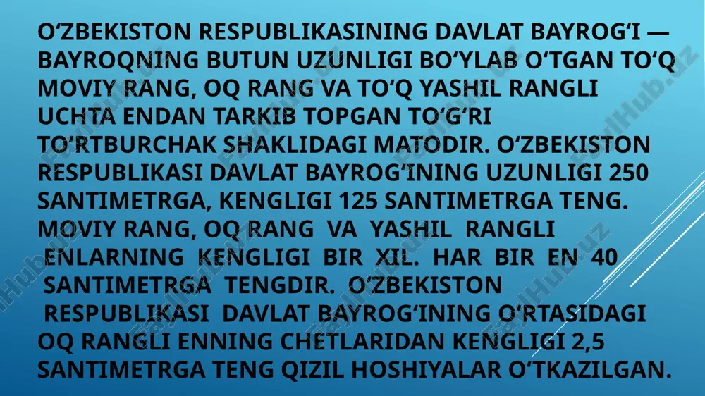o‘zbekiston respublikasining davlat bayrog‘i - Page 3