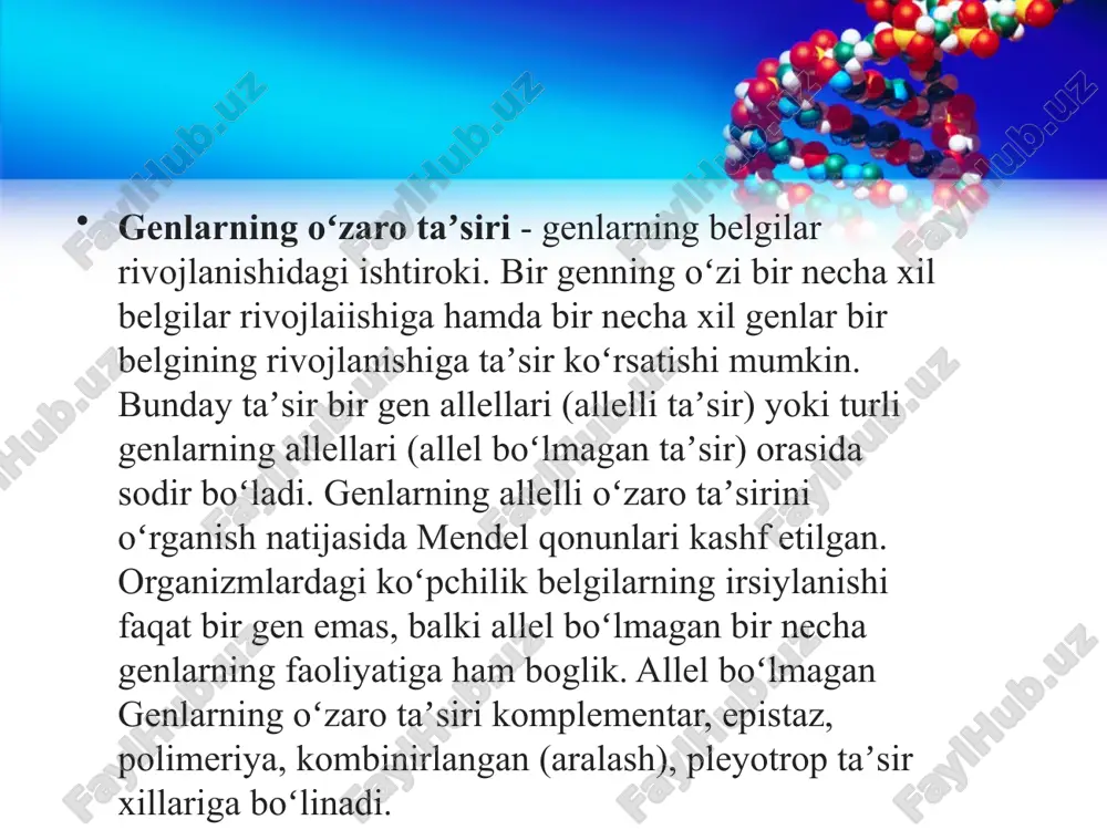 genlarning komplementar tasiri - Page 3