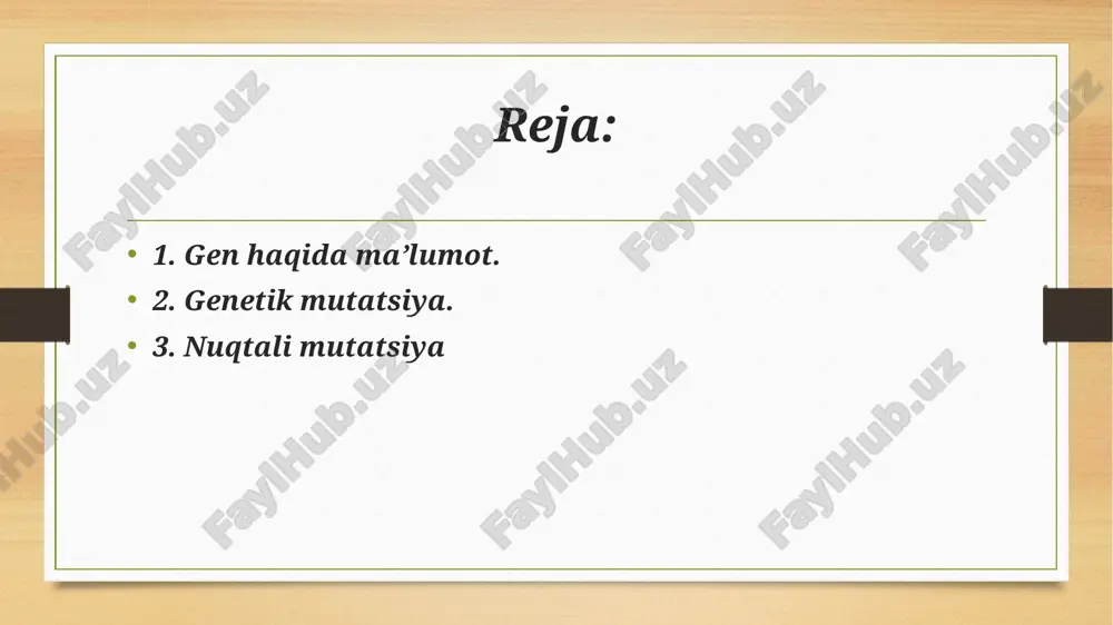 ri. sabablari nuqta mutatsiyalari odatda dnk replikatsiyasi paytida sodir bo'ladi. dnk replikatsiyasi bitta ikkita zanjirli dnk molekulasi ikkita bitta dnk zanjirini hosil qilganda sodir bo'ladi, ularning har biri komplementar zanjirni yaratish uchun shablondir. bitta nuqta mutatsiyasi butun dnk ketma-ketligini o'zgartirishi mumkin. bitta purin yoki pirimidinni o'zgartirish nukleotidlar kodlaydigan aminokislotalarni o'zgartirishi mumkin. nuqta mutatsiyalari dnk replikatsiyasi paytida yuzaga keladigan spontan mutatsiyalardan kelib chiqishi mumkin. mutatsiya tezligi mutagenlar tomonidan oshirilishi mumkin. mutagenlar jismoniy bo'lishi mumkin, masalan, ultrabinafsha nurlari, rentgen nurlari yoki haddan tashqari issiqlik yoki kimyoviy (baza juftlarini noto'g'ri joylashtiradigan yoki dnkning spiral shaklini buzadigan molekulalar). saraton bilan bog'liq mutagenlar ko'pincha saraton va uning oldini olish uchun o'rganiladi. nuqta mutatsiyalarining paydo bo'lishining bir necha yo'li mavjud. birinchidan, ultrabinafsha (uv) yorug'lik va yuqori chastotali yorug'lik elektronlarni ionlashtirishga qodir, bu esa o'z navbatida dnkga ta'sir qilishi mumkin. hujayra metabolizmining qo'shimcha mahsuloti bo'lgan erkin radikallarga ega bo'lgan reaktiv kislorod molekulalari ham dnk uchun juda zararli …