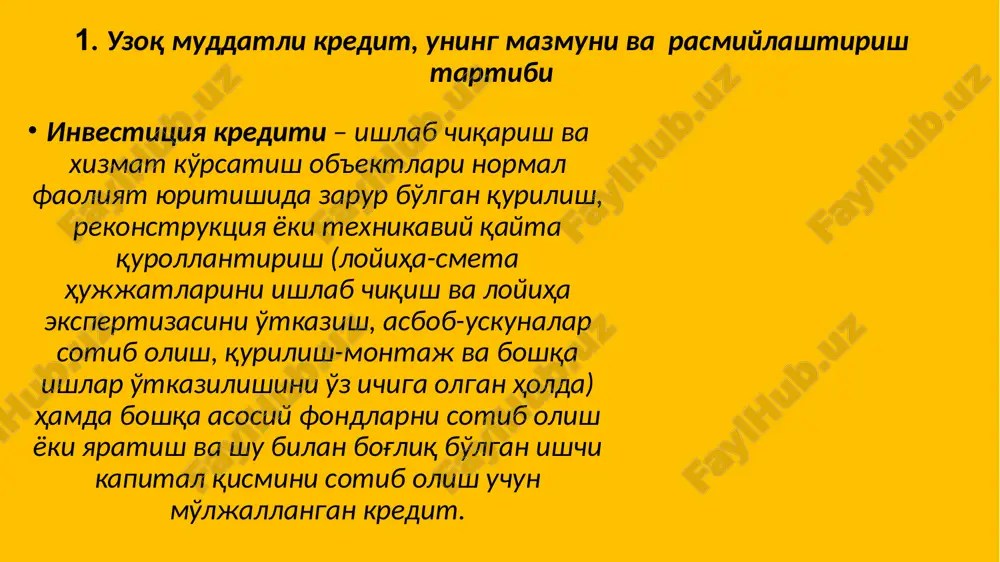 va bankning kreditorlar oldidagi pul majburiyatlari bo'yicha har qanday huquqlarini (talablarini) hisobga olish yo'li bilan ularning haqini to'lash; qimmatli qog'ozlarni bank aktsiyalariga ayirboshlash; bankning joylashtirilgan bir turdagi aktsiyalarini ushbu bankning boshqa turdagi aktsiyalariga almashtirish. bankning ustav kapitalini shakllantirish uchun kreditga, garovga olingan mablag'lardan, shuningdek majburiyat yuklatilgan boshqa mablag'lardan foydalanishga yo'l qo'yilmaydi. bankni tashkil etish banklar aktsiyadorlik jamiyati shaklida tashkil etiladi. banklar markaziy bankda davlat ro'yxatiga olingan paytdan e'tiboran yuridik shaxs maqomini oladi. banklar o'zbekiston respublikasida o'z faoliyatini markaziy bank tomonidan beriladigan, bank faoliyatini amalga oshirish huquqini beruvchi litsenziya (bundan buyon matnda litsenziya deb yuritiladi) asosida amalga oshiradi. litsenziya uning amal qilish muddati cheklanmagan holda beriladi. litsenziyani yoki unga doir huquqlarni boshqa shaxslarga o'tkazish taqiqlanadi. litsenziyasiz amalga oshiriladigan bank faoliyati g'ayriqonuniy deb hisoblanadi va javobgarlikka sabab bo'ladi. bunday faoliyat natijasida olingan daromad o'zbekiston respublikasi davlat budjetiga olib qo'yiladi. banklarni litsenziyalash tartib-taomili quyidagi ikki bosqichdan iborat: markaziy bank tomonidan bankni tashkil etishga …