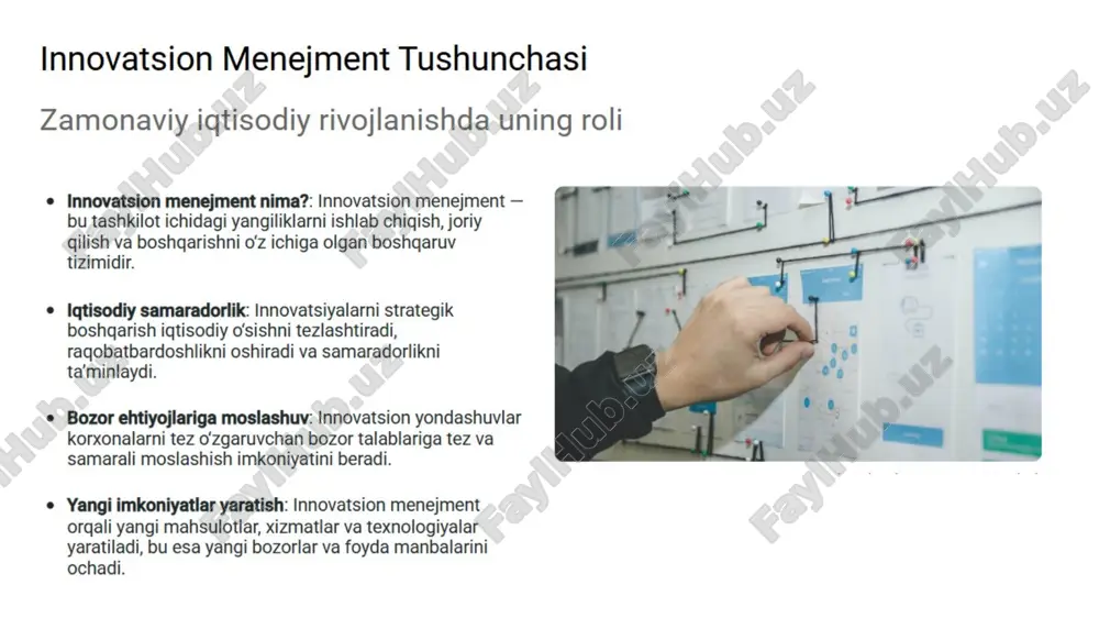 innovatsion menejment va texnologiyalar transferi. o‘rta muddatli va uzoq muddatli - Page 3