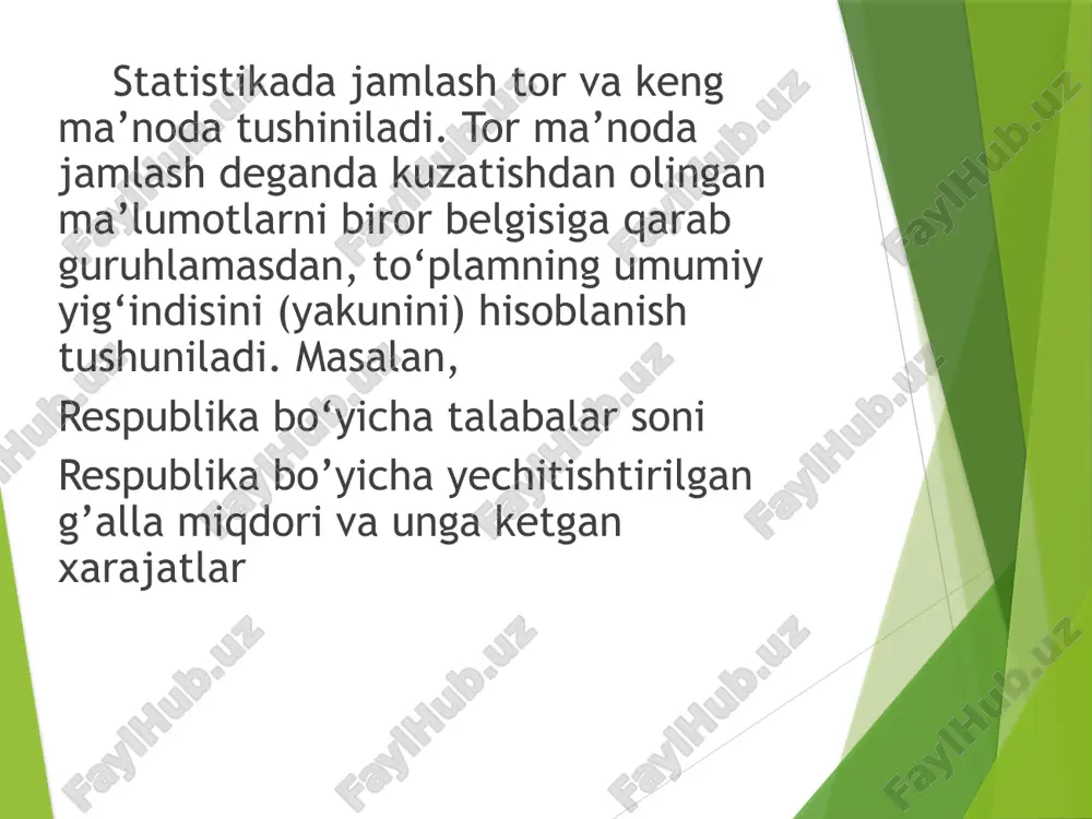 statistik jamlash vaguruhlash - Page 3