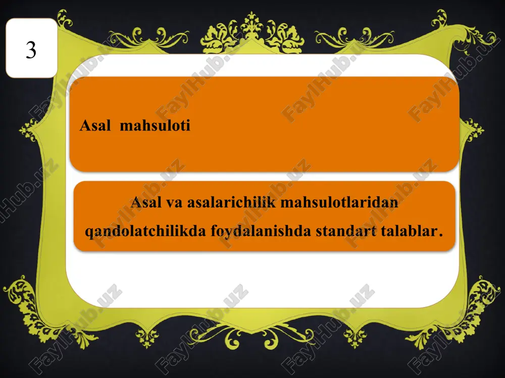 asalarichilik mahsulotlarini ishlab chiqarish texnologiyasi - Page 3
