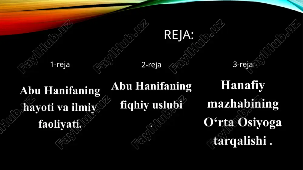 g‘ambar sahobalari va tobiinlardan chetda qolmagan edi. ular bizlarga nisbatan iqtidorliroq, bilimliroq va haqiqatni anglab olishda salohiyatliroq edilar, lekin shunday bo‘lsa ham, ular nafaqat munozara va mujodalaga berilib bu sohaga chuqur kirib bormadilar, balki jiddiy suratda boshqalarni ham bu yo‘ldan qaytardilar. men ular shariat va fiqh ilmiga berilib, bu sohada o‘zlaridan qoldirgan so‘zlarining guvohi bo‘ldim. ular har doim o‘tirishib ushbu mavzu (fiqh va shariat) bo‘yicha fikr yuritar, uni odamlarga o‘rgatar, ularni ushbu fanlarni o‘zlashtirish uchun targ‘ib etib fatvo berib, fatvo so‘rardilar. shu yo‘sinda birinchi bosqich o‘tib, odamlar ular izidan bordilar. men ularga tegishli bo‘lgan aytib o‘tilgan narsalarni bilib olganimdan keyin, munozara va mujodala va kalom ilmi bilan chuqur shug‘ullanishni tark etib, faqat uni aniqlab olish bilan kifoyalandim va salaflar (o‘tganlar) yo‘lidan borib, ilmu ma’rifat ahli bilan suhbatdosh bo‘lishga yuz tutdim. men anglab oldimki, kalom yo‘lidan borib, uning mavzulari bo‘yicha munozara qiluvchilarda o‘tganlarning siymosi va solih kishilarning uslubini ko‘rish mumkin emas …