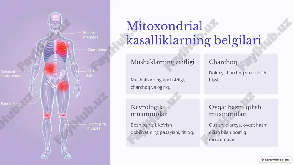 mitoxondrial kasalliklar - Page 3