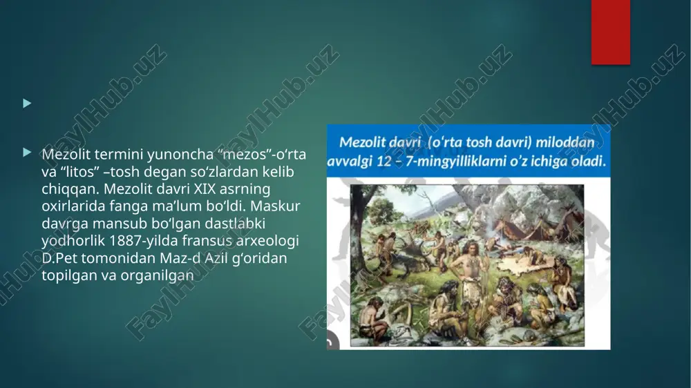 mezolit davri manzilgohlari - Page 3