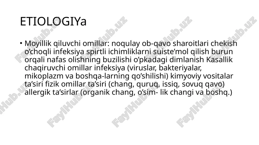 o`tkir va surunkali bronxitlar - Page 3