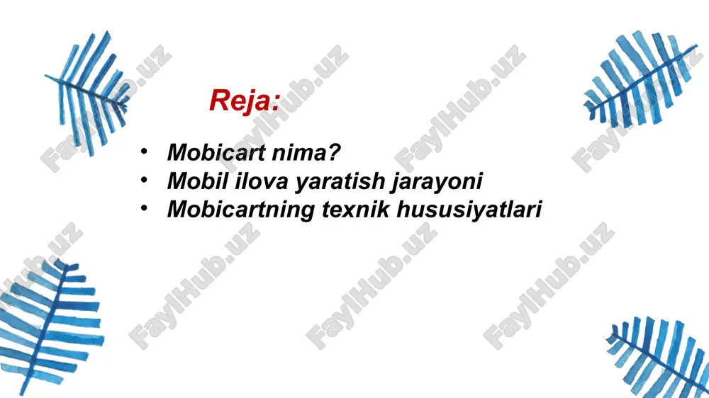 mobicart dasturida mobil texnologiyalar yaratish - Page 3
