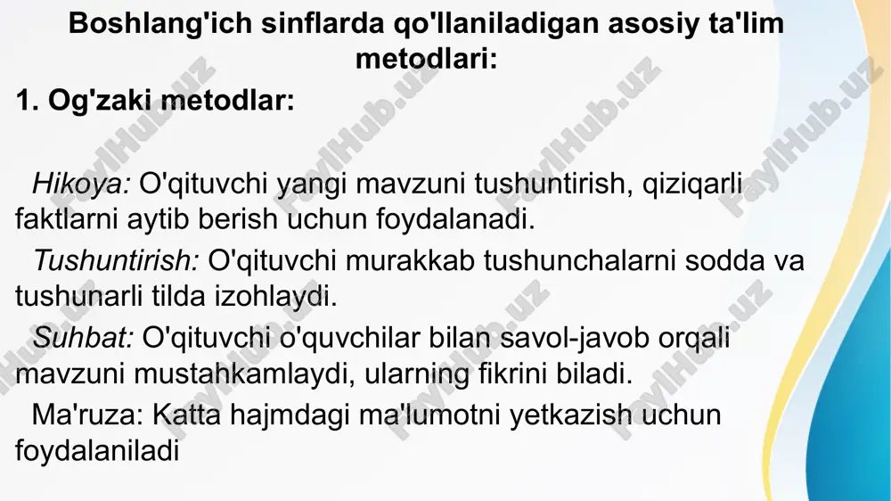 ta'lim metodlari va vositalar - Page 3