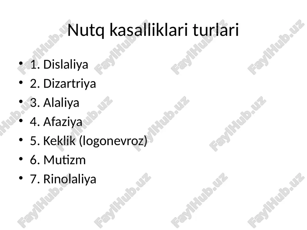 nutq kasalliklari va ularni davolash - Page 3