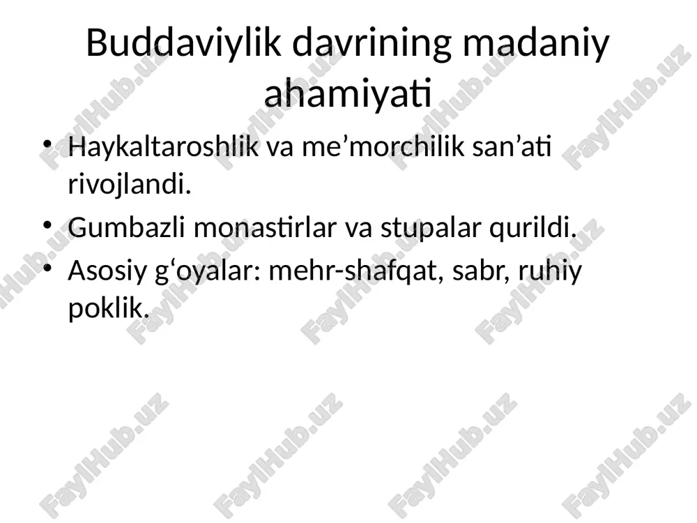 oʻzbekistonda buddaviylik dini taʼlimoti - Page 3