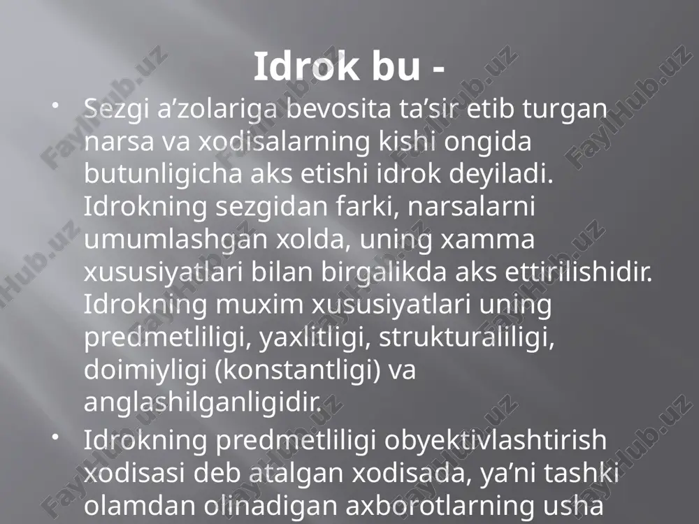 sezgi va idrokning psixologik o'lchashlari - Page 3