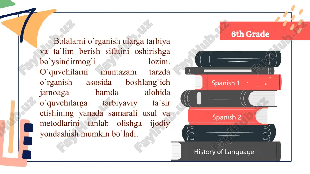 rahbari ana shundagina tarbiyaviy ta`sir kuniga ega bo`ladi. tarbiyachining shaxsiy fazilatlari, ma`naviy qiyofasi o`quvchilar ongining va xulqining shakllanishiga katta ta`sir ko`rsatadi. sinf rahbari uchun malaka va ko`nikmalarga ega bo`lishini o`zi yetarli emas. u o`z tarbiyaviy faoliyatida yuksak darajadagi insonparvarlik fazilatlari, o`z ishiga sadoqati, intizomi, odamiyligi, axloqiy sifatlari bilan ham ta`sir o`tkazadi. chunki, tarbiyachilik qobilyati juda ko`p sifatlarni: chuqur bilim, keng fikrlilik, ishga jon dildan ko`ngil qo`yish, bolalarga bo`lgan cheksiz, muhabbat muomala nazokatlilik, qalb yoshligi, serzavq temperament, oqil va adolatlilik namunasi, alohida nazokat sipolik va vazminlik kabi fazilatlarning bo`lishini taqozo qiladi. bunga yana tarbiyachilik texnikasi qo`shimcha ishda muvaffaqiyat ta`minlanishi tabiiydir. tarbiyachilik texnikasi sinf rahbarining asosiy qurolidir. sinf rahbari o’quvchilarning o’z-o’zini boshqaruv organlari bilan hamkorlikda ish olib borishi uchun, avvalo ularning faoliyat qirralari va boshqalar bilan ya’indan tanishgan bo’lishlari kerak. o’z-o’zini boshqarish organlari faoliyatining asosiy boshqalar kuyidagilardan iboratdir: 1. o’quvchilarni reproduktib boshqalar uchun bilgan qanchalik-xil faoliyatga jalb etish. ijtimoiy-foydali faoliyat doirasini kengaytirish …