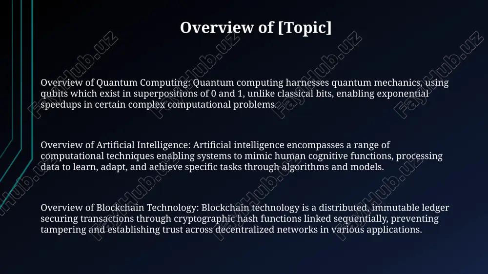 overview of quantum computing: quantum computing harnesses quantum mechanics - Page 3