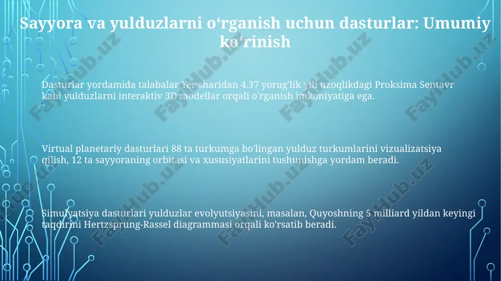 astronomiya o'qitish dasturlari - Page 3