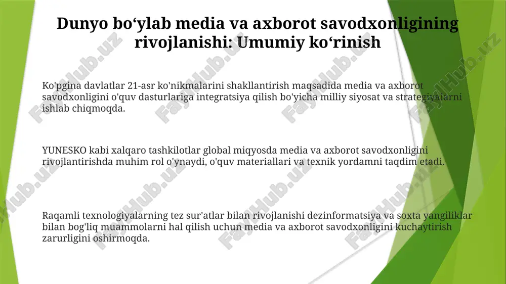 media va axborot savodxonligi rivojlanishi - Page 3