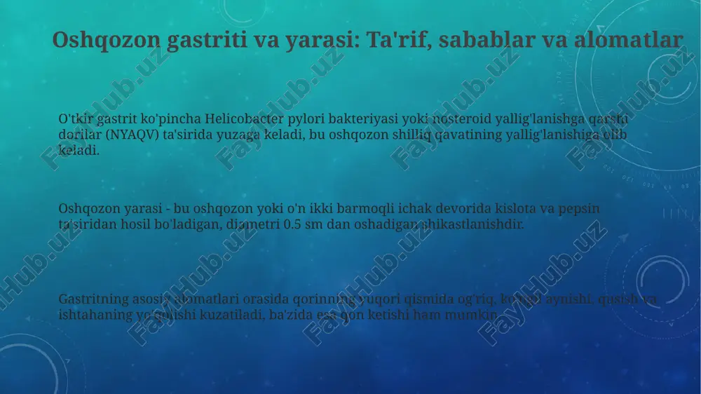 oshqozon gastriti va yarasi - Page 3