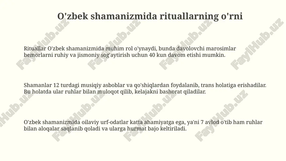 o'zbek shamanizmida marosim folklọri - Page 3