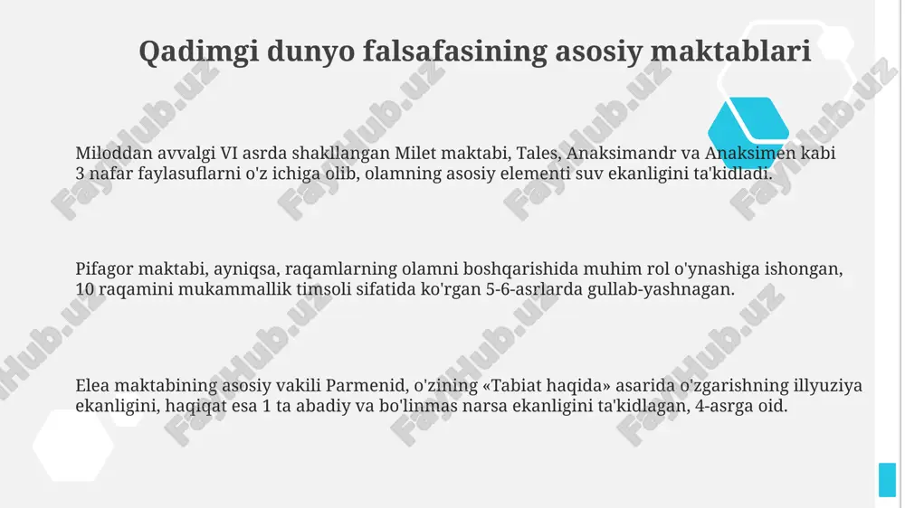 qadimgi dunyo falsafasi - Page 3