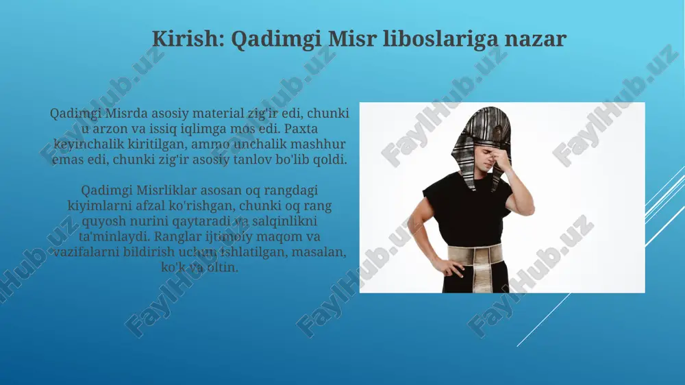 qadimgi misr liboslaritarixi - Page 3