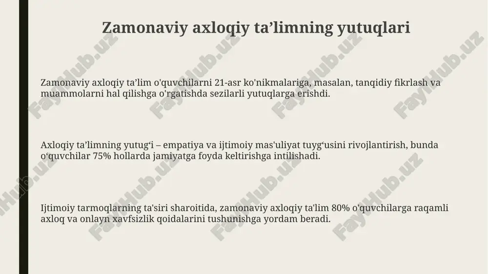 zamonaviy axloqiy taʼlimning yutuqlari - Page 3