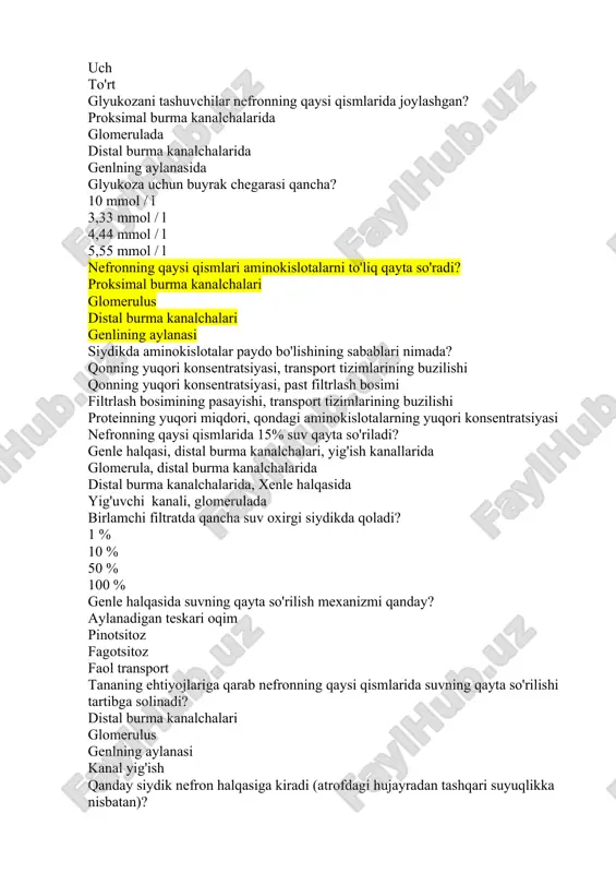 enal qon bosimi va kapillyarlardagi onkotik va gidrostatik bosim yig'indisi o'rtasidagi farq. onkotik va intrakranial bosim yig'indisi va kapillyarlardagi qonning gidrostatik bosimi o'rtasidagi farq. sanab o'tilganlarning hammasi to'g'ri. glyukozani qayta so'rilshiga xos? ikkilamchi faol transport faol transport kontsentratsion gradient hammasi to'g'ri