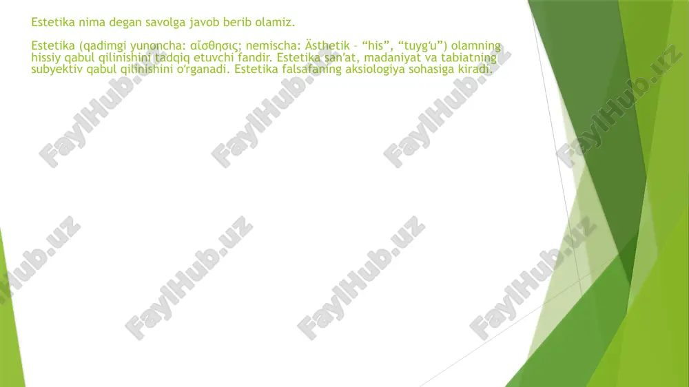 estetikaning zamonaviy yondashuvlari - Page 3