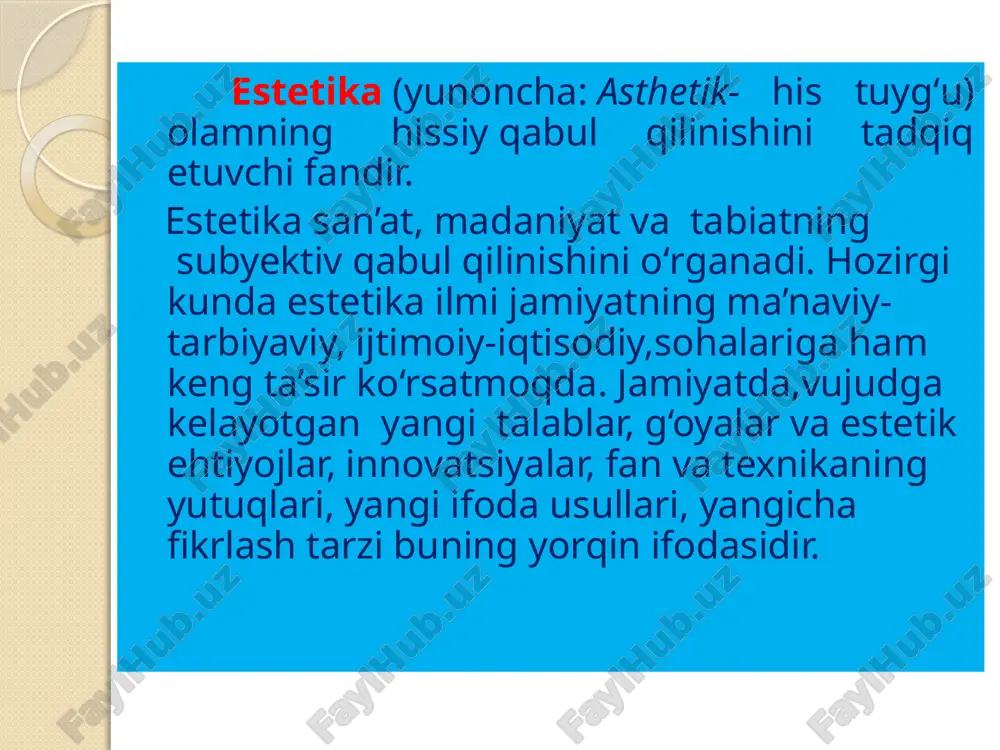 estetikaning zamonaviy yondashuvlari - Page 3