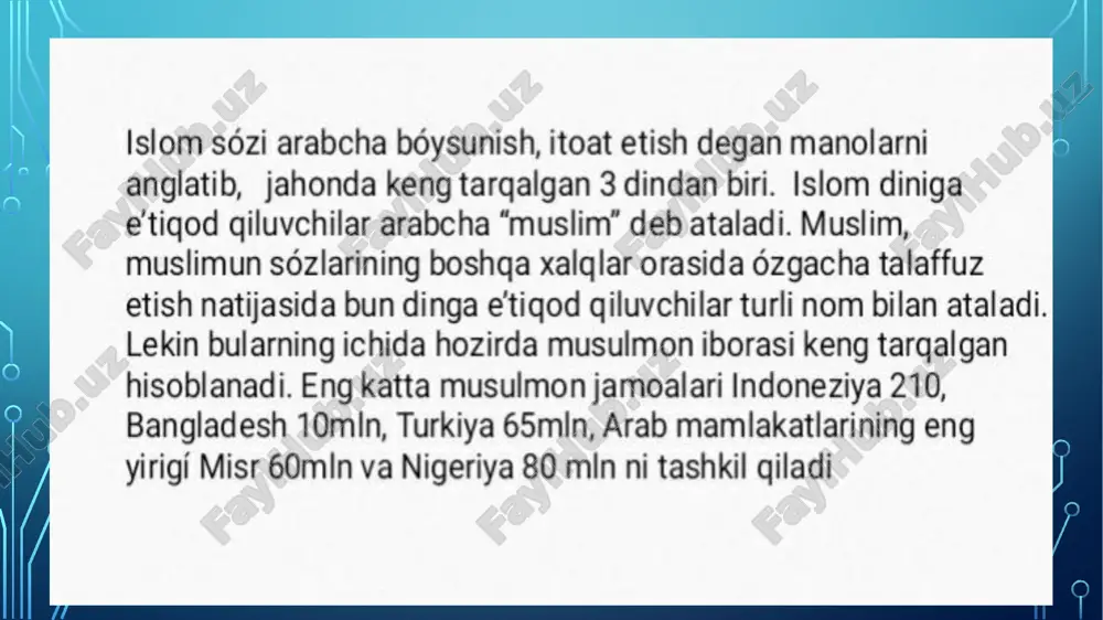 islom dini tarixi va falsafasi - Page 3