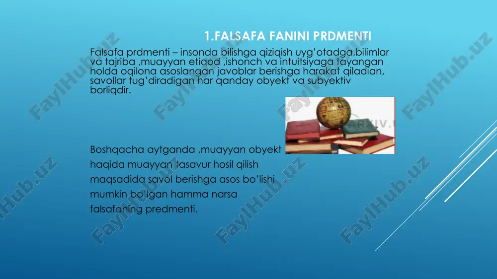 falsafa fani predmeti vazifalari - Page 3