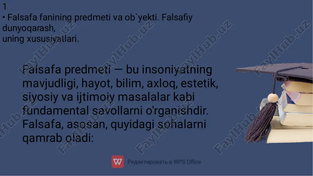 falsafa fanining predmeti asosy masalari - Page 3