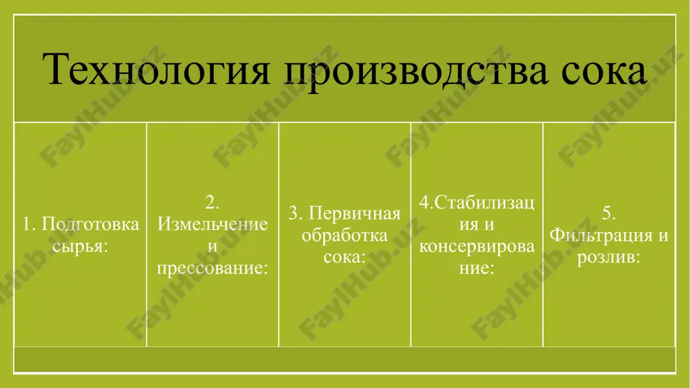 texnologiya proizvodstva soka - Page 3