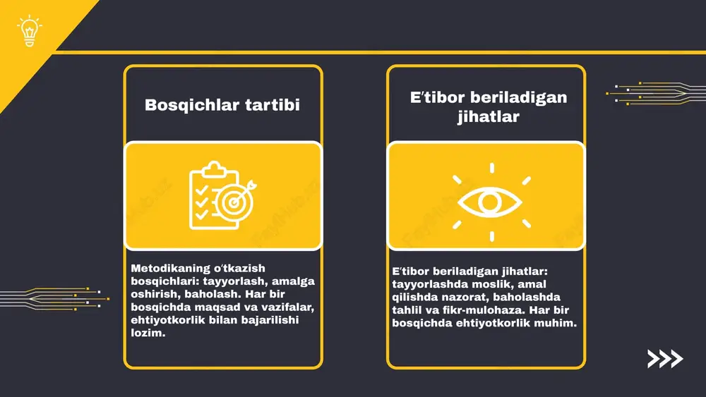 metodikalar o'tkazish bosqichlari - Page 3
