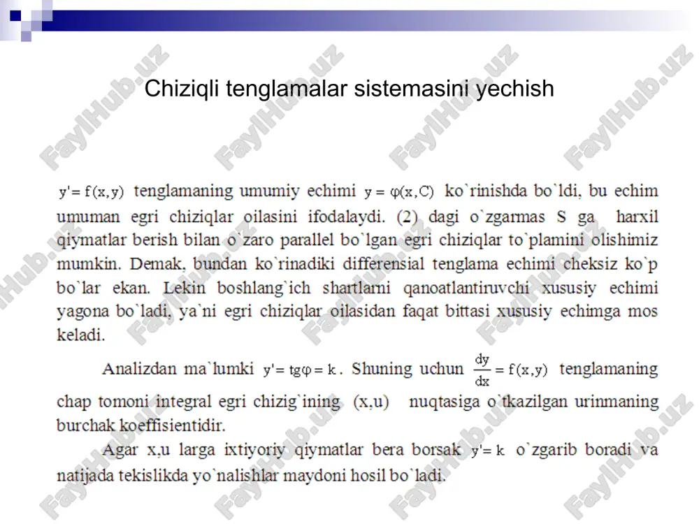 chiziqli tenglamalar sistemasini yechish - Page 3
