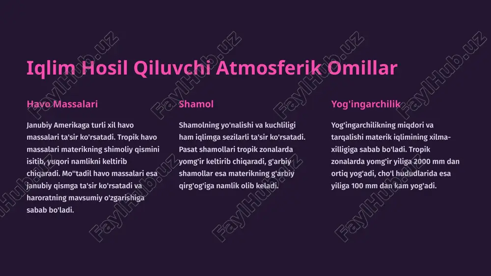 janubiy amerika materigi iqlimi - Page 3