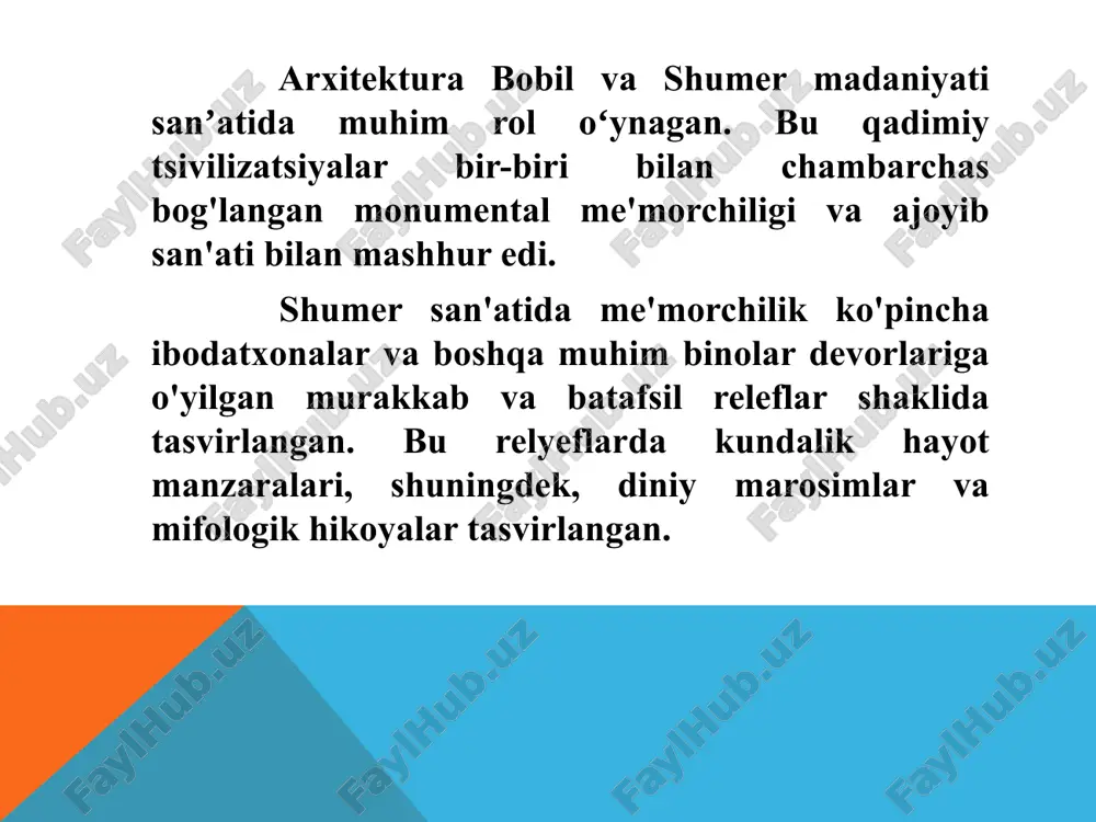 madrasalar, karvonsaroylar, maqbaralar va minoralarni o‘z ichiga oladi. e’tiboringiz uchun rahmat. image3.emf image4.png /docprops/thumbnail.jpeg