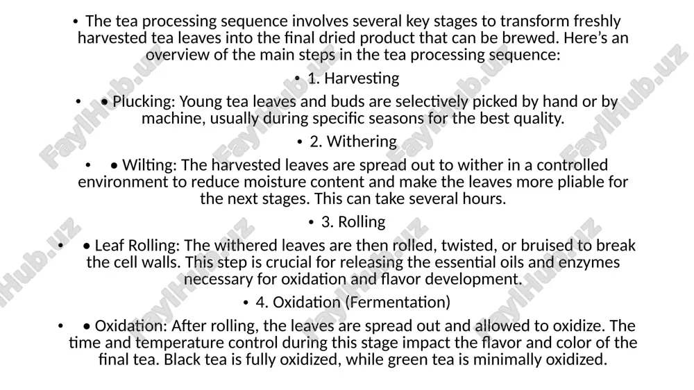 tea processing sequence - Page 3