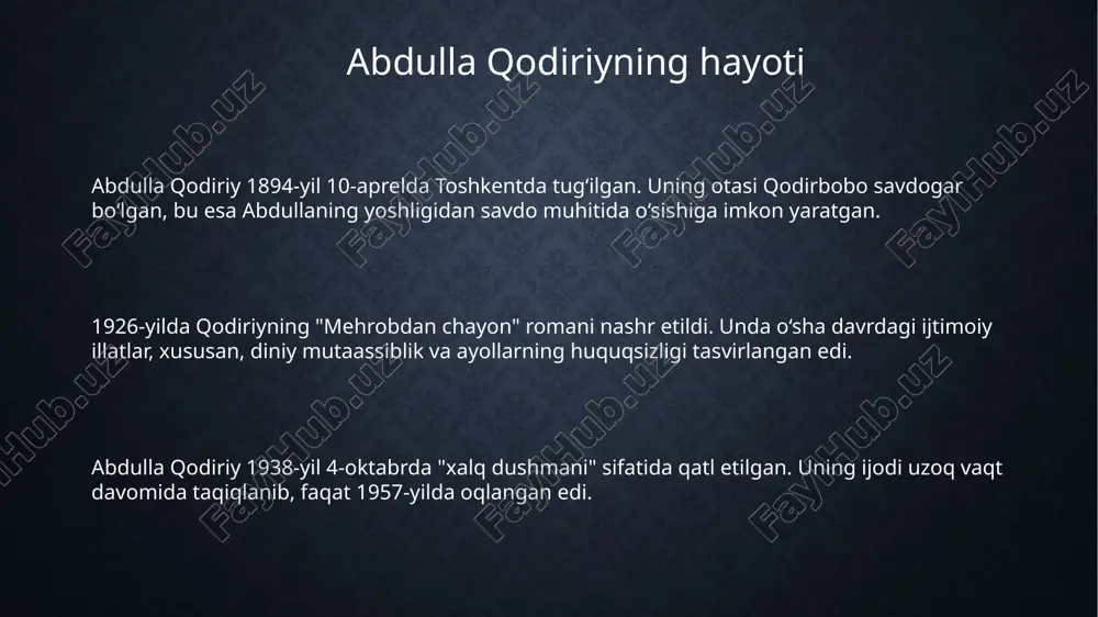 abdulla qodiriy hayot va ijodi - Page 3