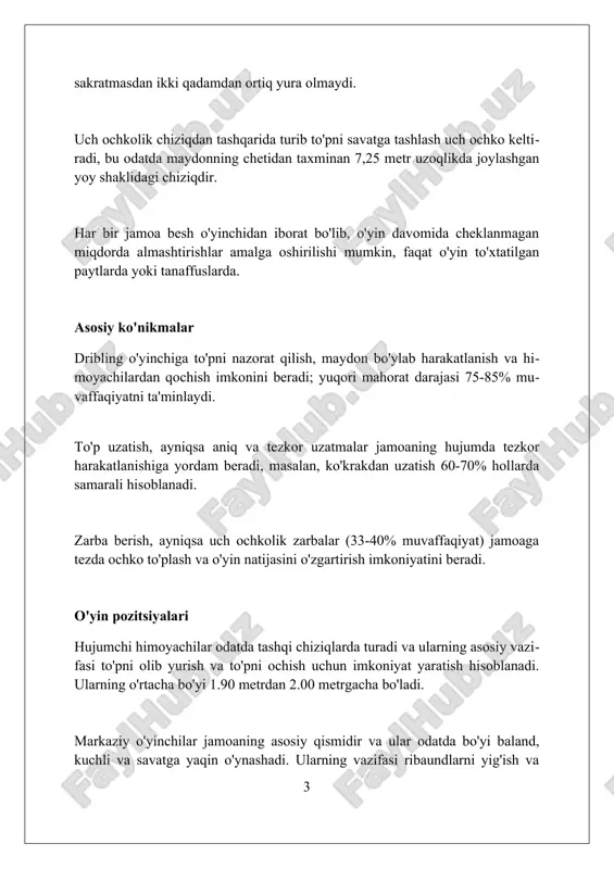 futbol to'pi bilan o'ynalgan. nba, milliy basketbol assotsiatsiyasi, 1946-yilda tashkil etilgan, hozirda dunyodagi eng mashhur va yuqori darajadagi basketbol ligasi bo'lib, 30 ta jamoani o'z ichiga oladi. 1936-yilda basketbol berlin olimpiya o'yinlarida rasman sport turi sifatida debyut qildi, bu esa basketbolning global miqyosda tan olinishi va ommalashishida muhim bosqich bo'ldi. mashhur o'yinchilar maykl jordan, 6 marta nba chempioni, 5 marta mvp sovrindori va 10 marta toʻpurar unvonini qoʻlga kiritgan, oʻyinning eng buyuk oʻyinchilaridan biri hisoblanadi. lebron jeyms, 4 marta nba chempioni, 4 marta mvp sovrindori va 4 marta final mvp sovrindori boʻlgan, oʻz avlodining eng dominant oʻyinchilaridan biri boʻlib qolmoqda. kareem abdul-jabbar, 6 marta nba chempioni va 6 marta mvp sovrindori boʻlgan, oʻzining „skyhook“ zarbasi bilan tanilgan va 38,387 ball bilan faoliyatidagi eng koʻp ochko toʻplagan oʻyinchi. mashhur jamoalar los-anjeles leykersi 17 nba chempionligini qo'lga kiritgan bo'lib, sharqiy va g'arbiy konferentsiyalarda doimiy ustunlik ko'rsatgan mashhur jamoa sifatida tanilgan. boston seltiksi …
