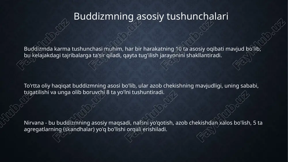 buddizmning asosiy tushunchalari - Page 3